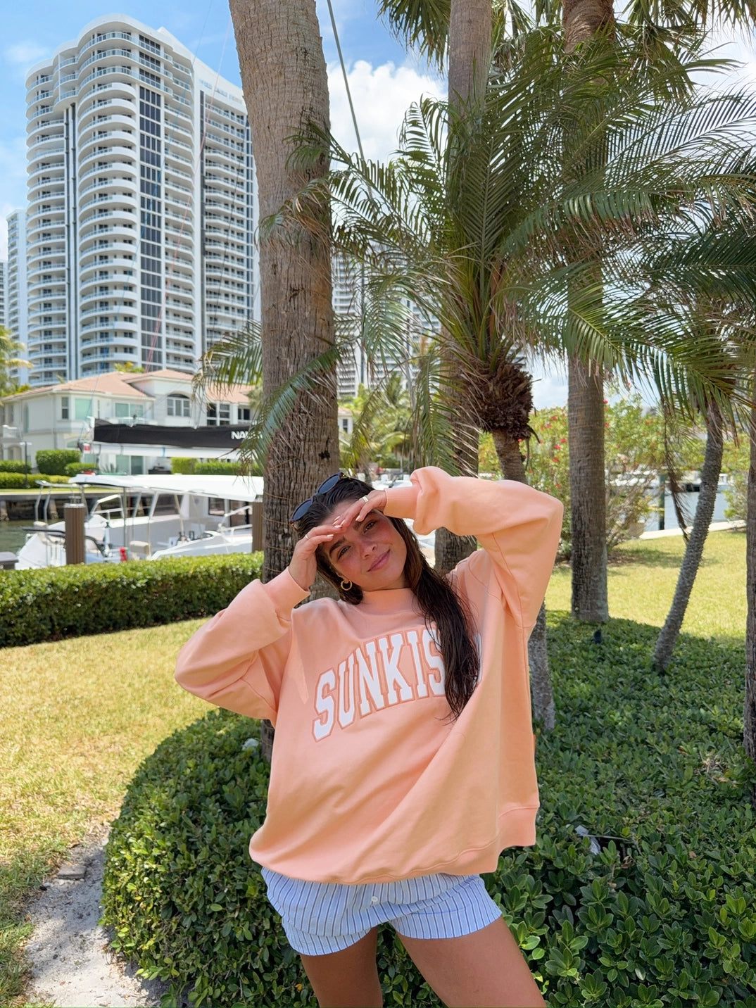 Sunkissed Mock Neck (Papaya)