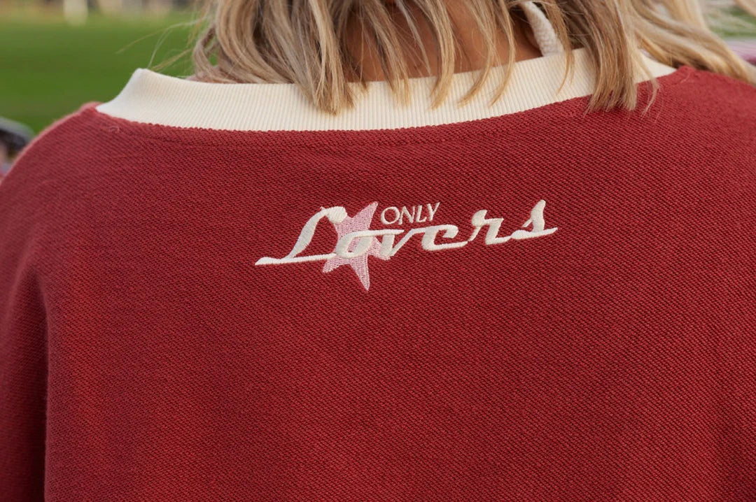 Surf League Jersey - Burgundy
