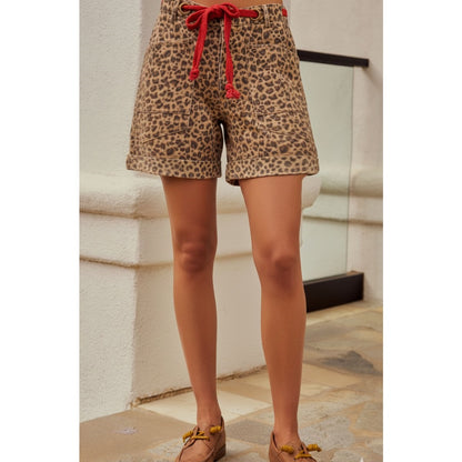 Wild Side Leopard Shorts