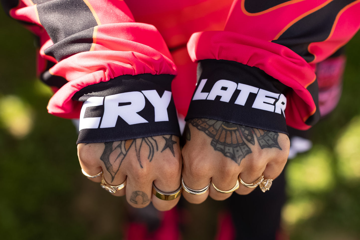 Cry Later Long Sleeve Racing Jersey PRE-ORDER (closes 7/31)