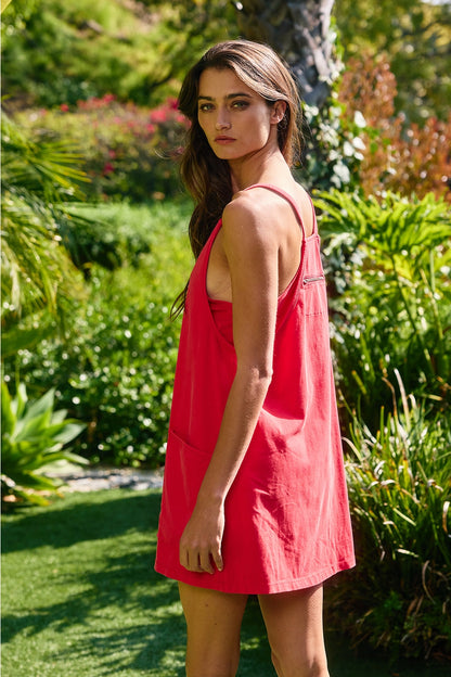Cherry Bomb Romper Dress