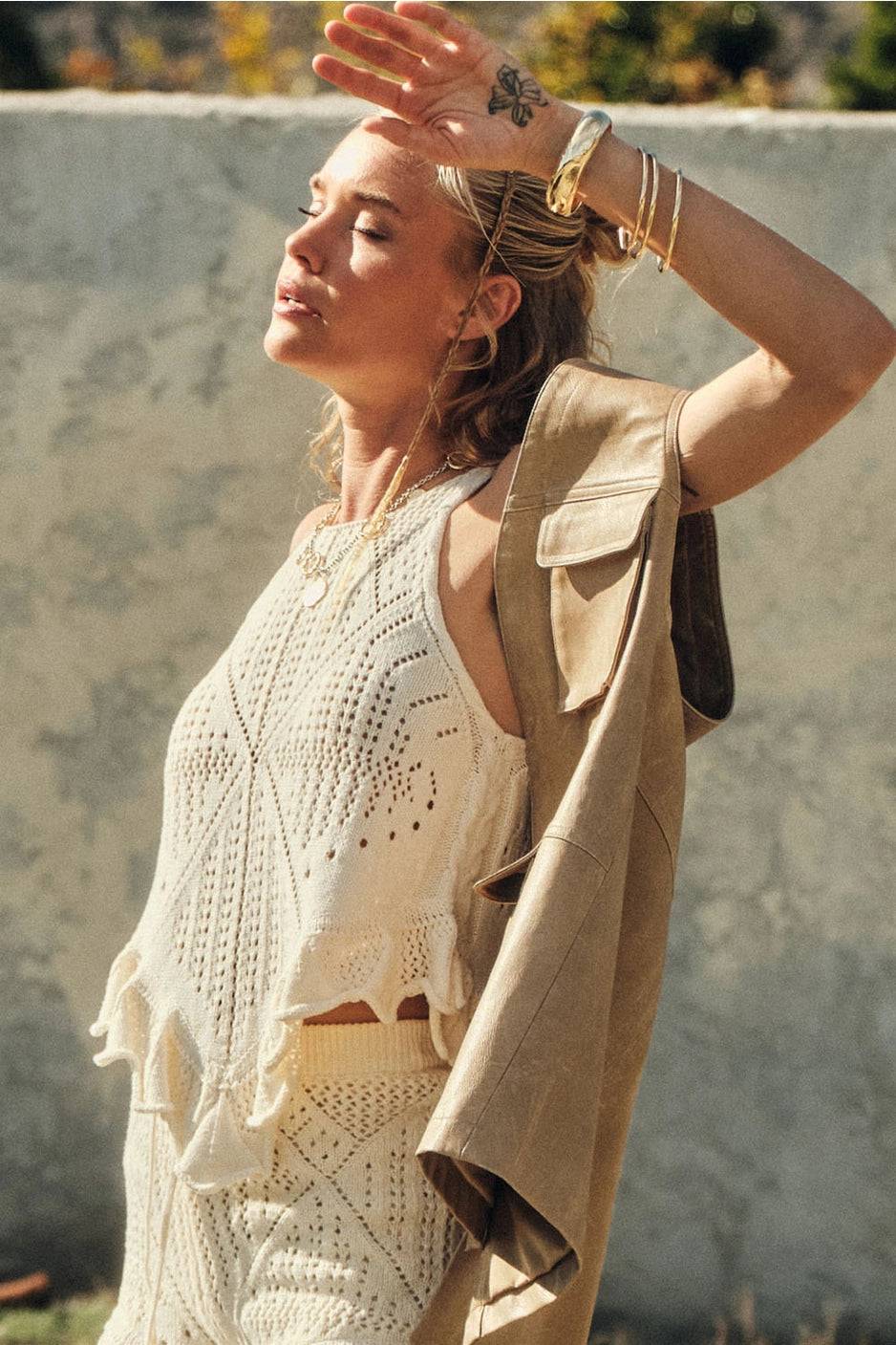 Coastal Breeze Crochet Tank