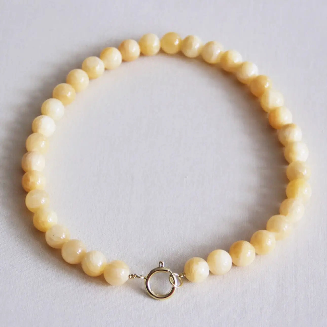 Natural Stone Bead Necklace XL