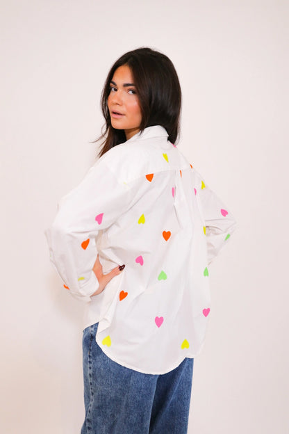 Heart on Your Sleeve Button Up