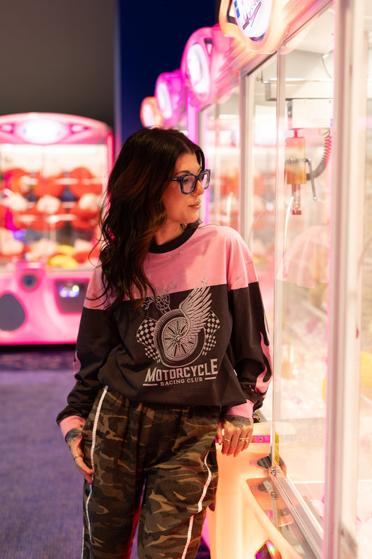 Motor Bike Long Sleeve Tee
