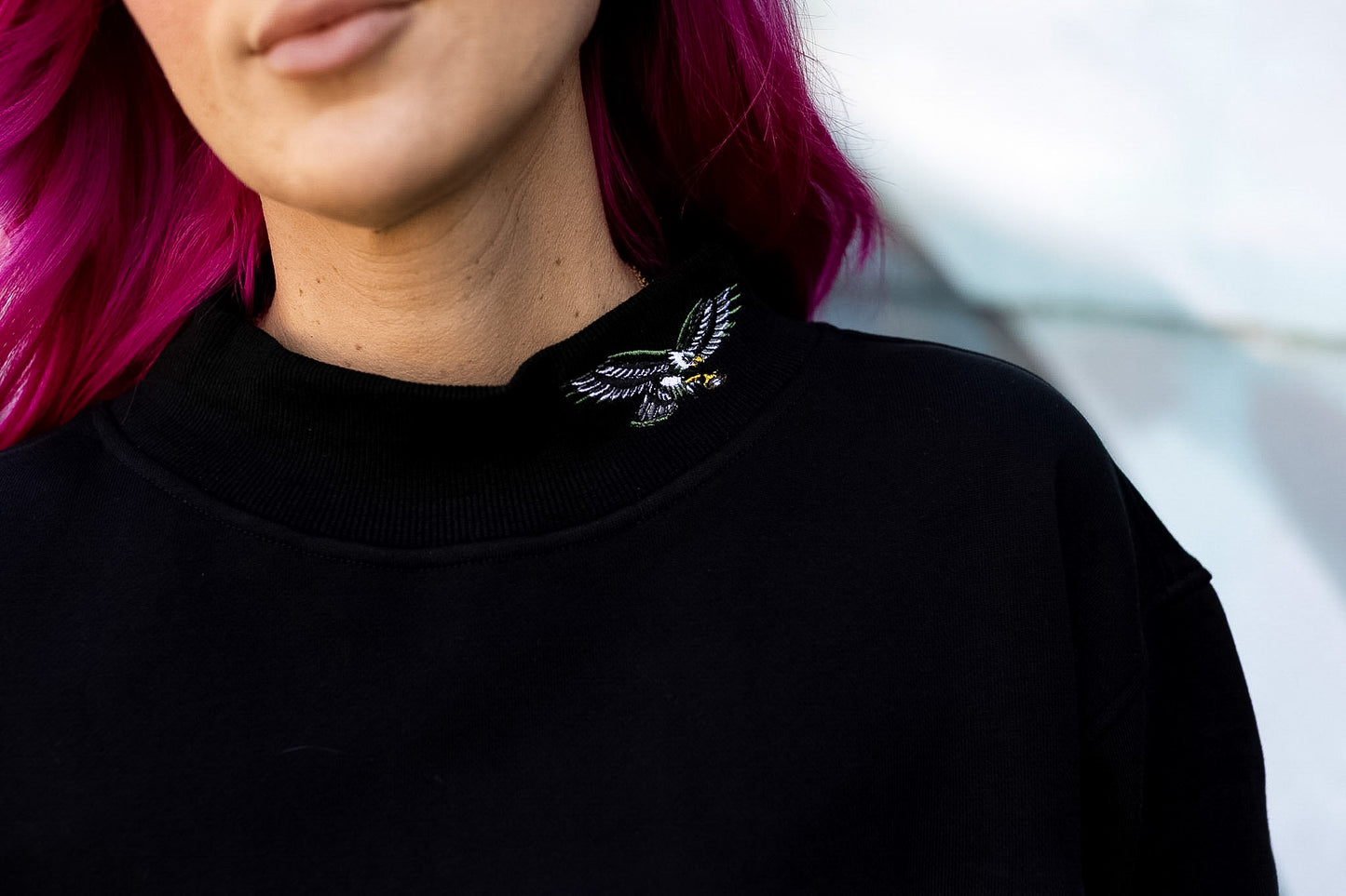 Bird Gang Mock Neck