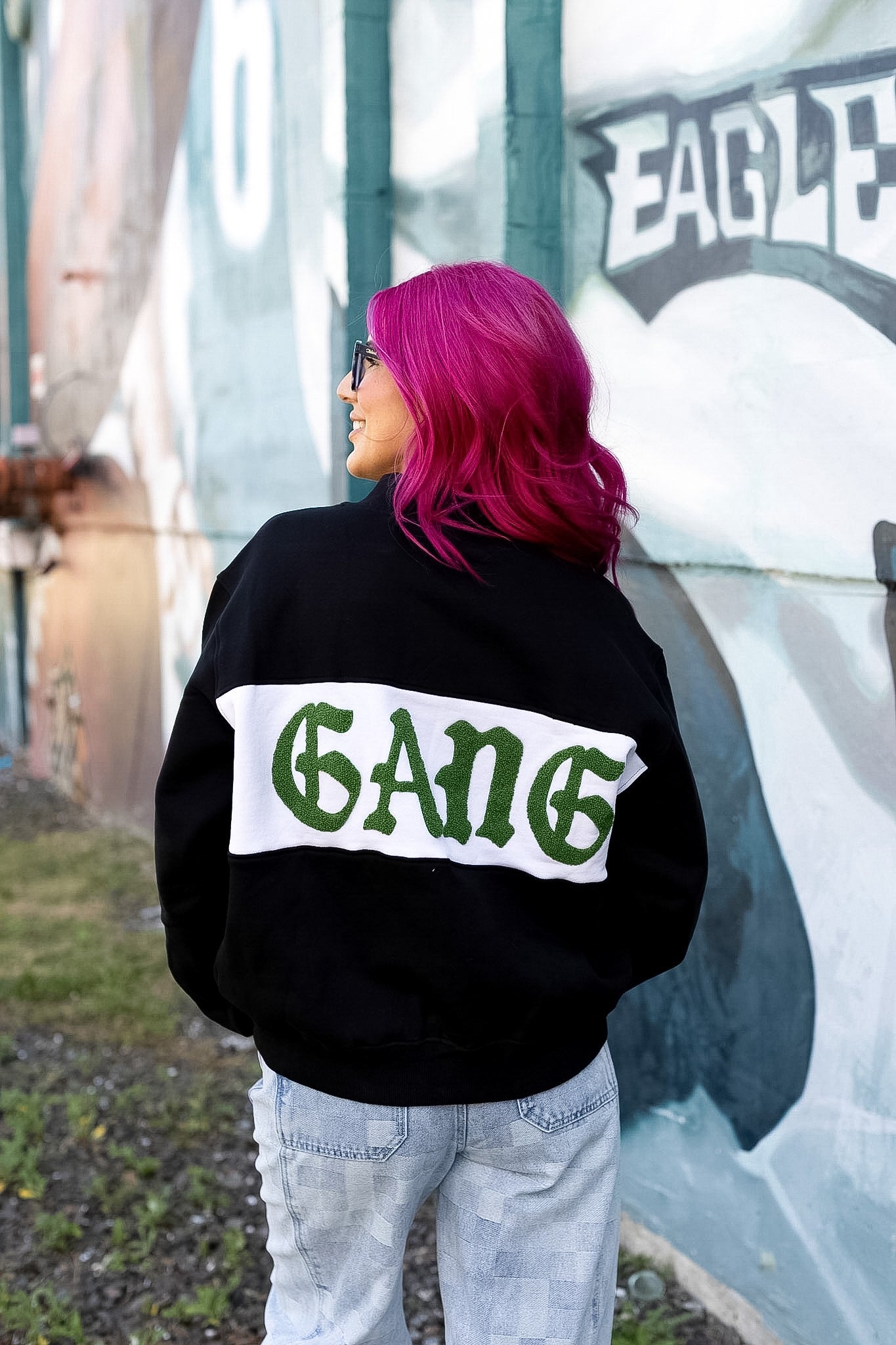 Bird Gang Mock Neck