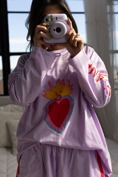 Hearts on Fire Long Sleeve Shirt