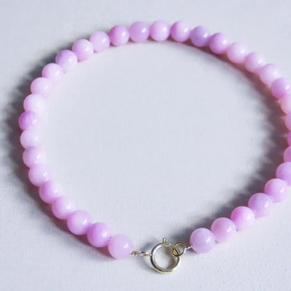 Natural Stone Bead Necklace XL