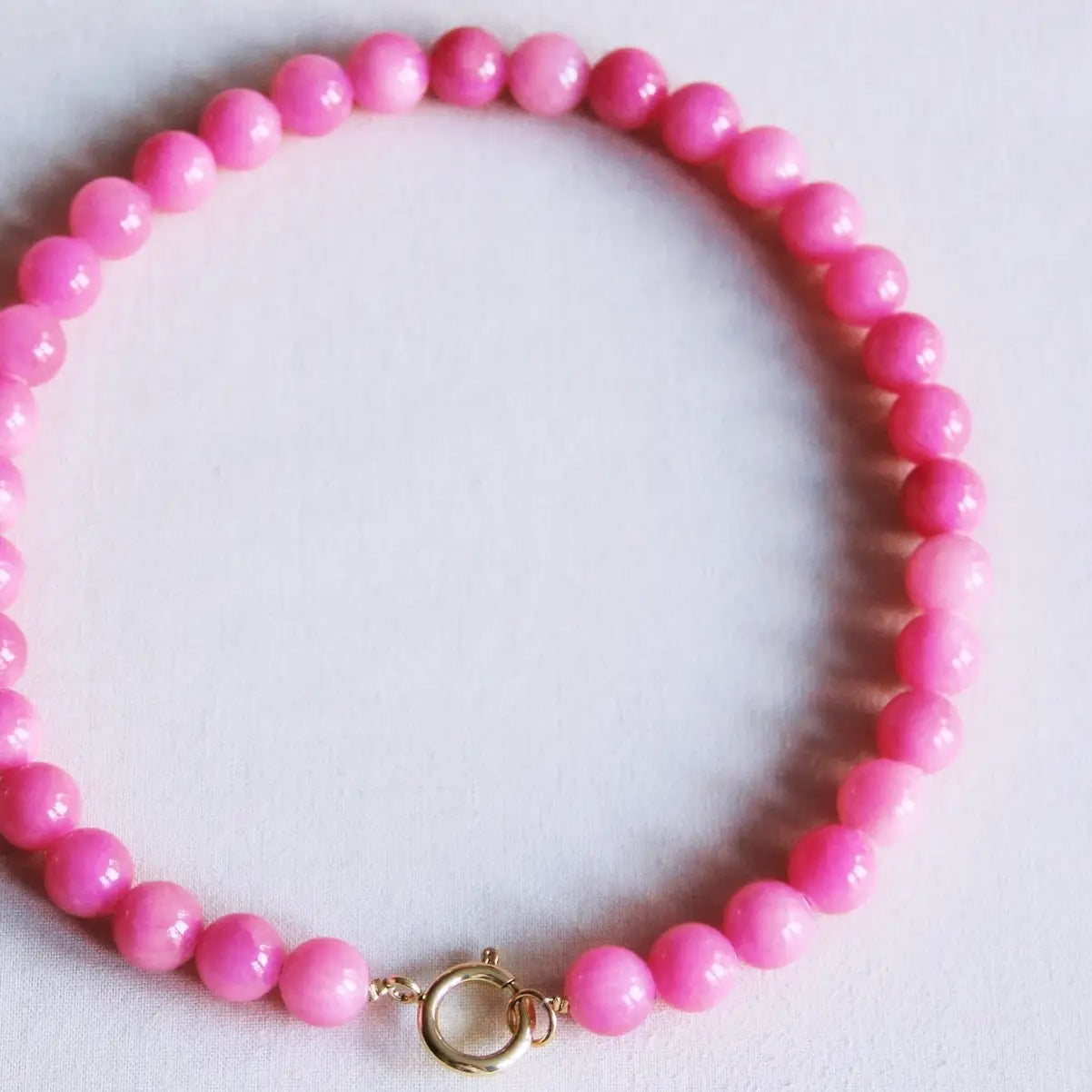 Natural Stone Bead Necklace XL