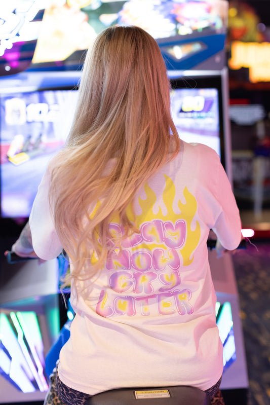 8 Ball Slay Now, Cry Later Tee