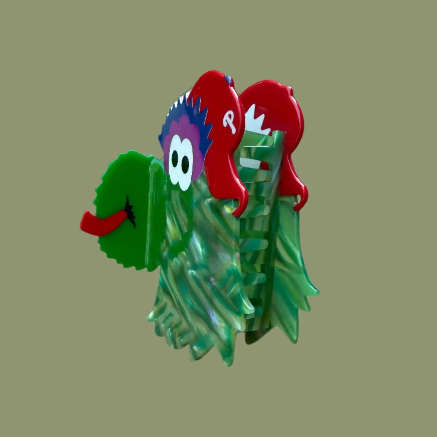 Green Mascot Clip