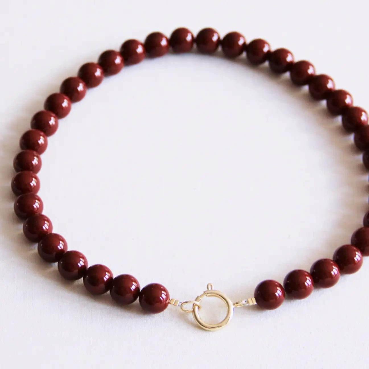 Natural Stone Bead Necklace XL
