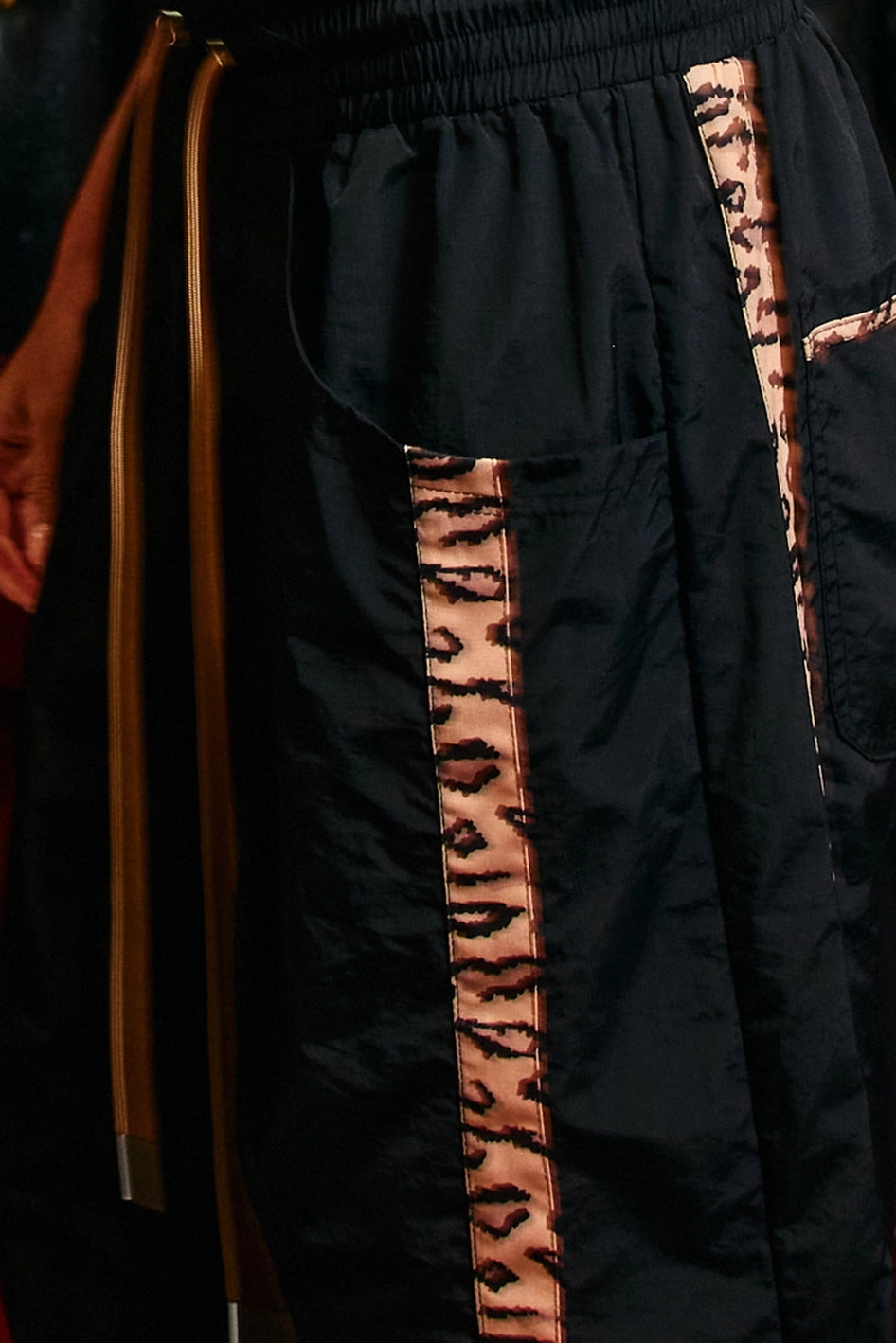 After Dark Leopard Track Pants
