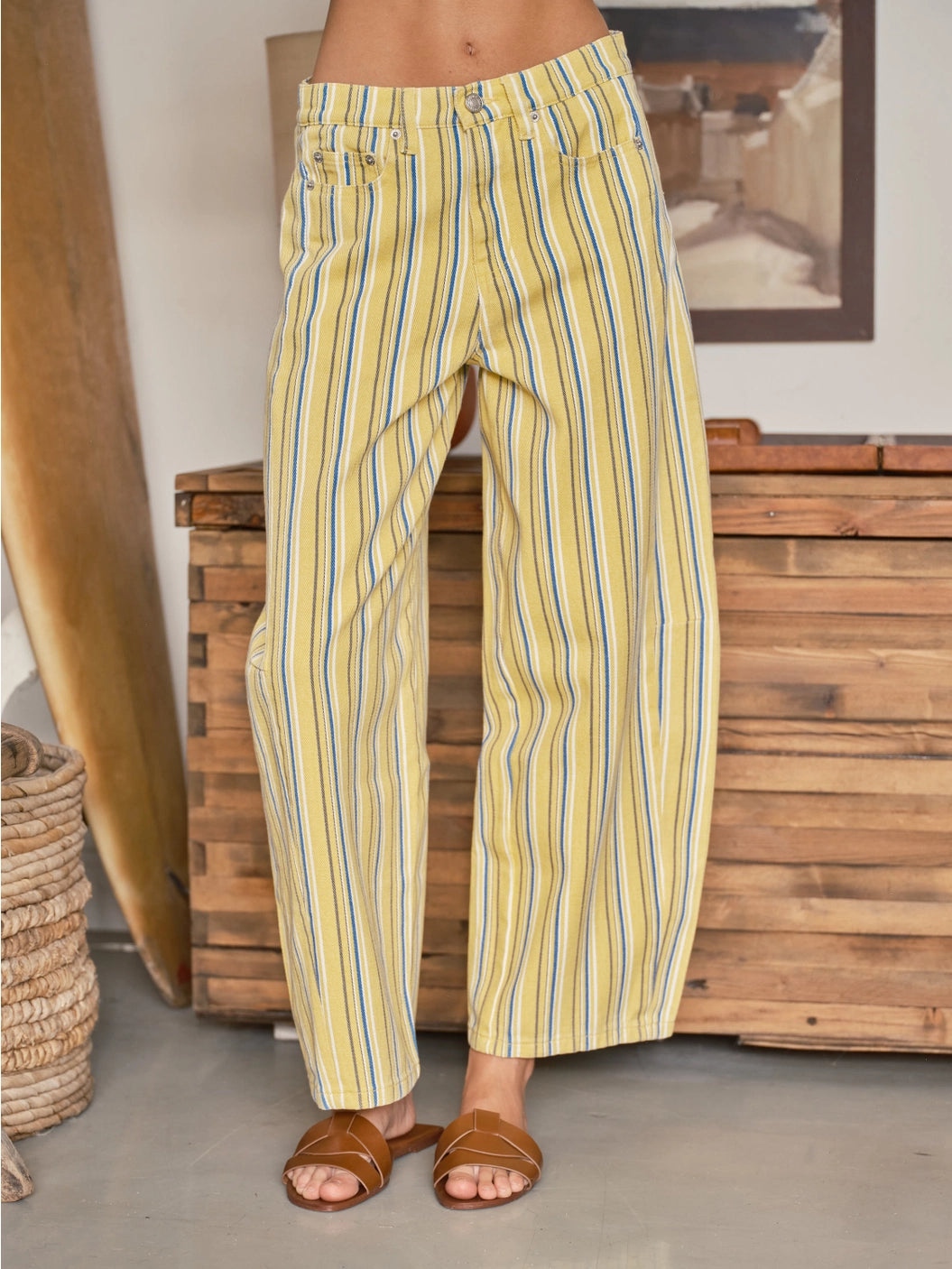 Limoncello Stripe Pants