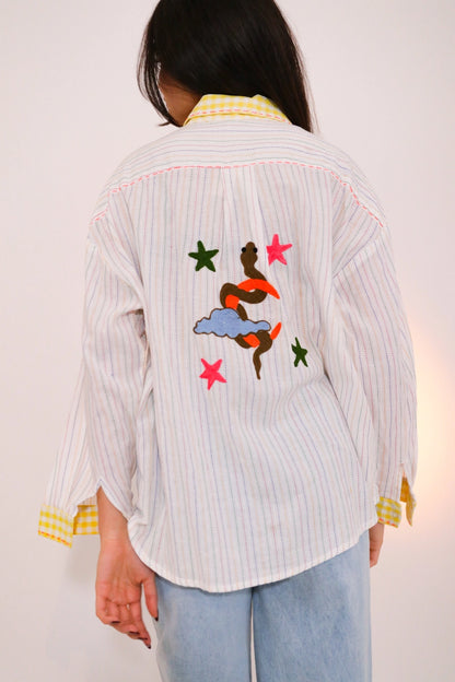 Sun Garden Button Down Shirt