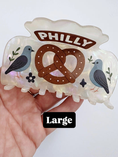 Philly Pigeon Claw Clip