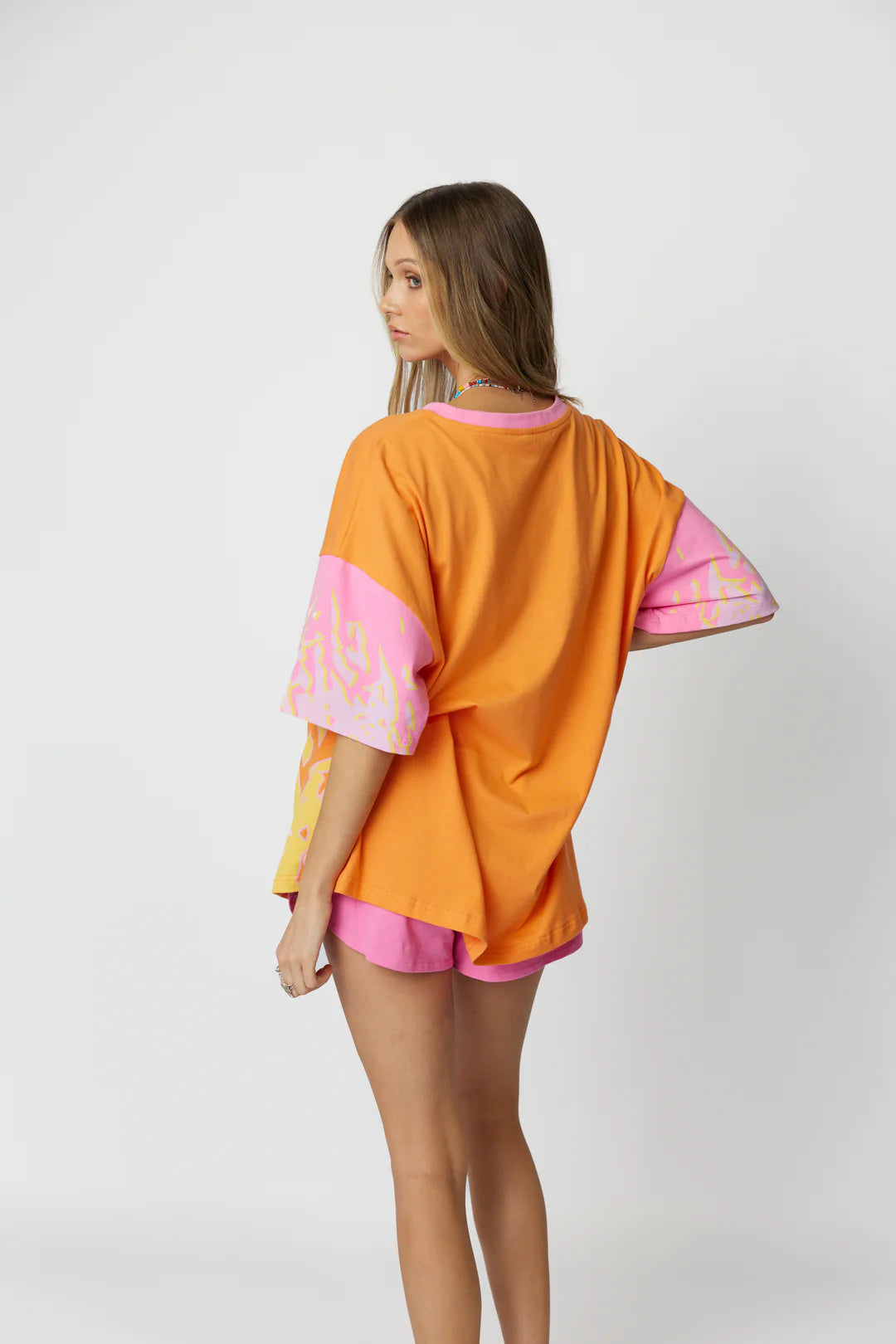 Wave Racer Tee - Coral