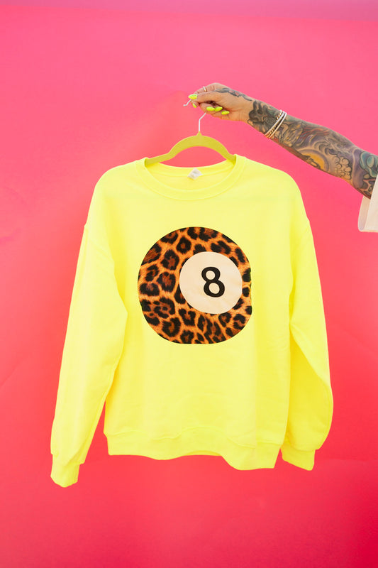 Leopard Luck Crewneck