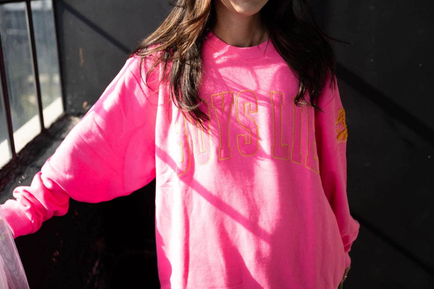 Boys Lie Not Your Puppet Kara Crewneck