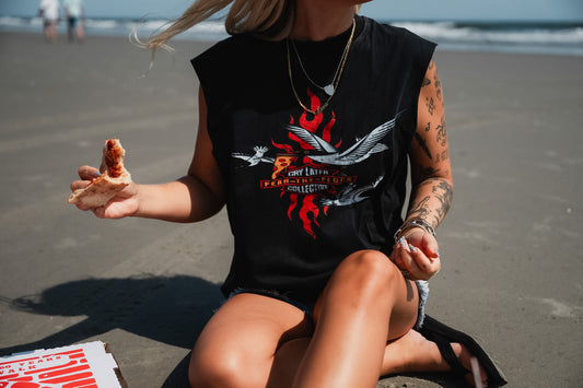 Fear the Flock Muscle Tank