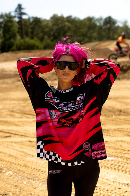 Cry Later Long Sleeve Racing Jersey PRE-ORDER (closes 7/31)