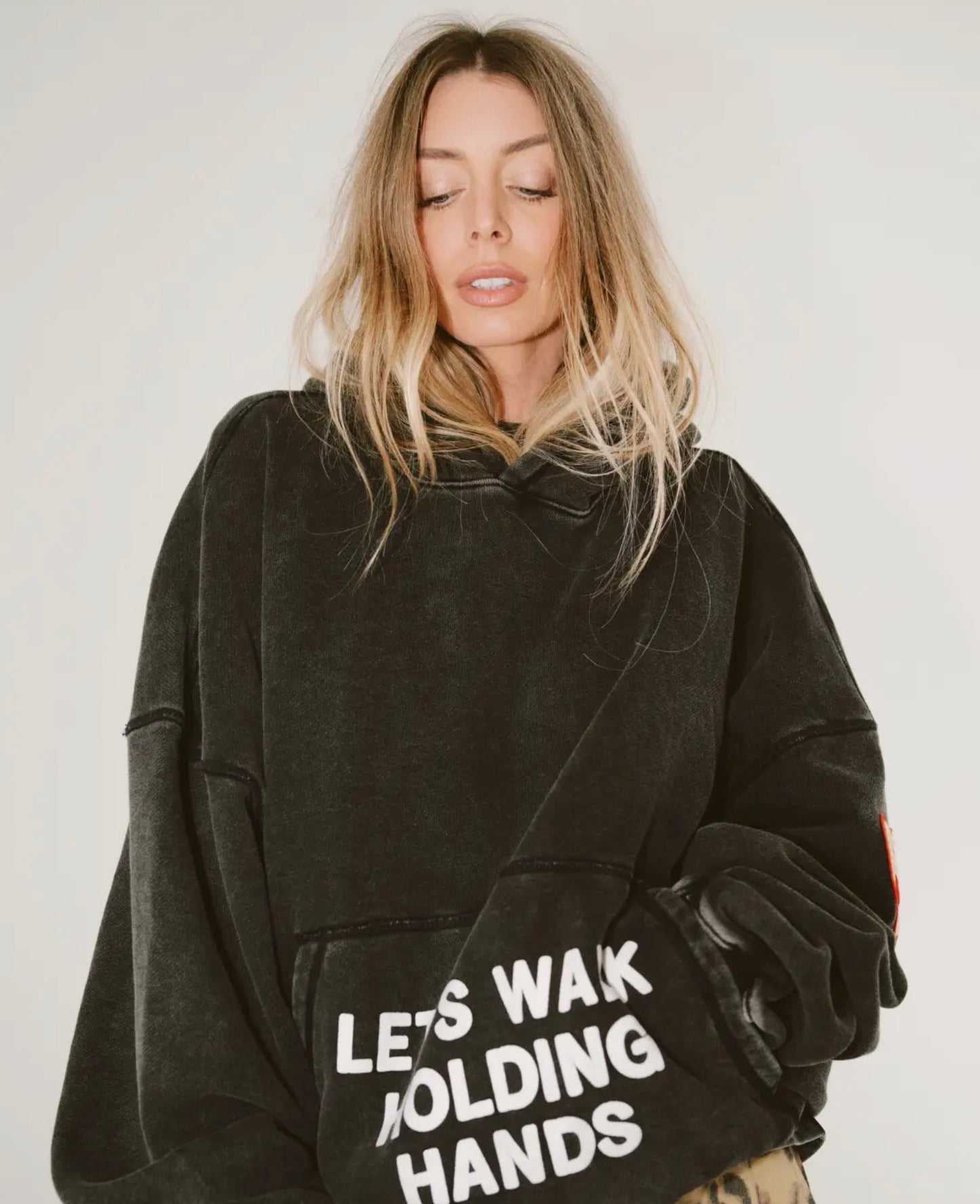 Sorry Mom Luxe Hoodie - Charcoal