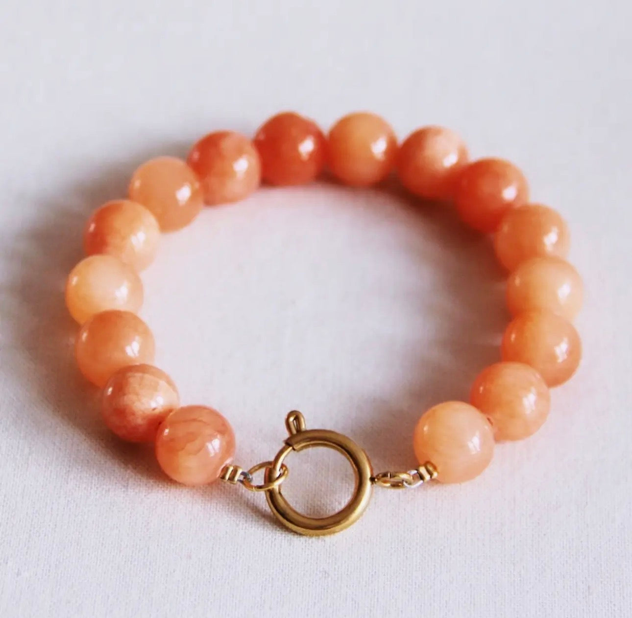 Natural Stone Bead Necklace XL