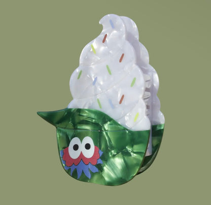 Mascot Ice Cream Claw Clip