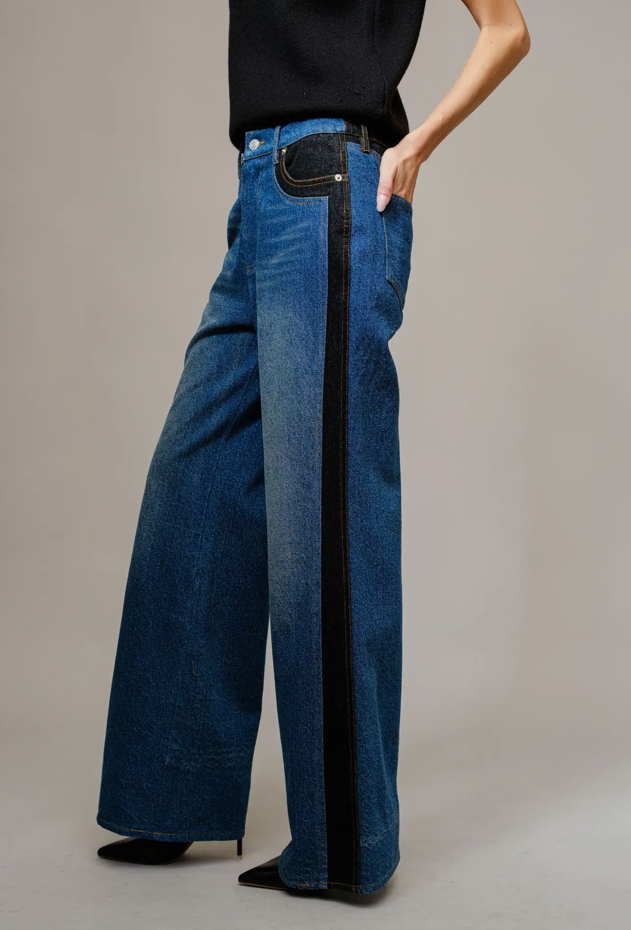 Two Tone Jeans