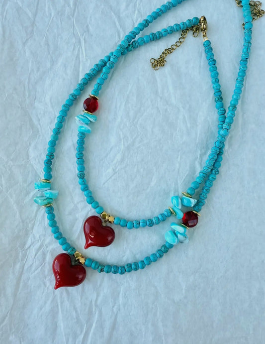 Turquoise Shell Necklaces