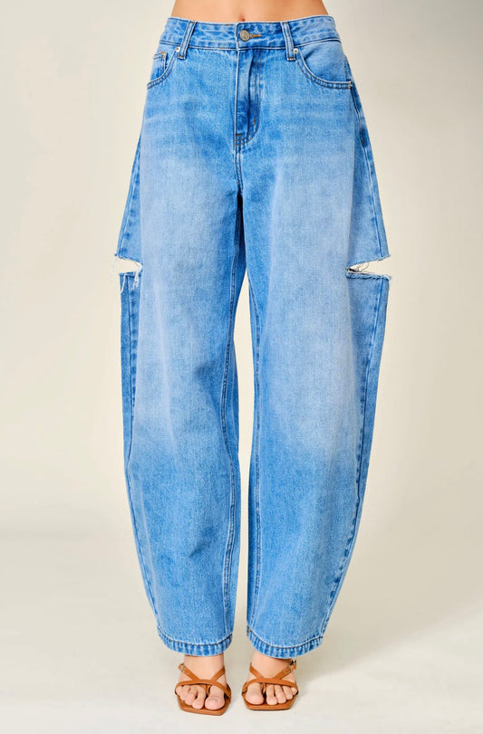The Cut Loose Barrel Jeans
