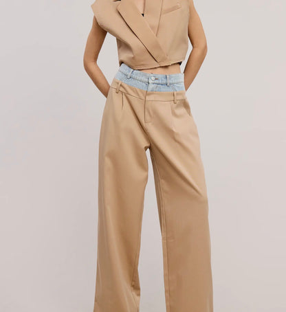 Party on the Top, Business on Bottom Pant