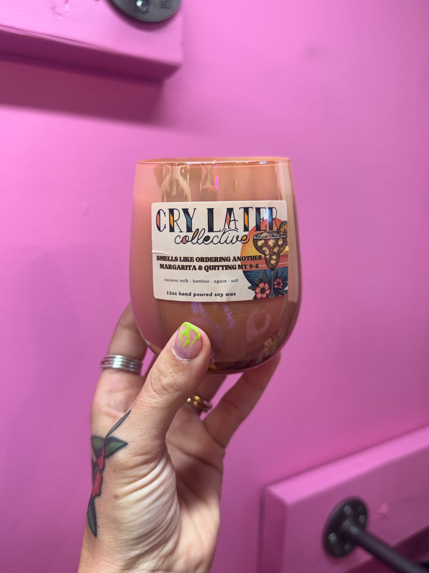 Cry Now, Cabo Later Summer Candle