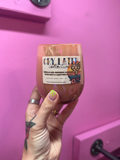 Cry Now, Cabo Later Summer Candle