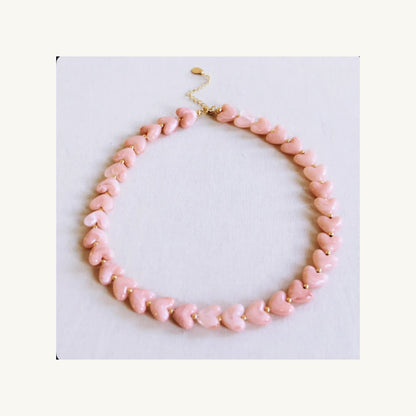 Beaded Heart Necklace