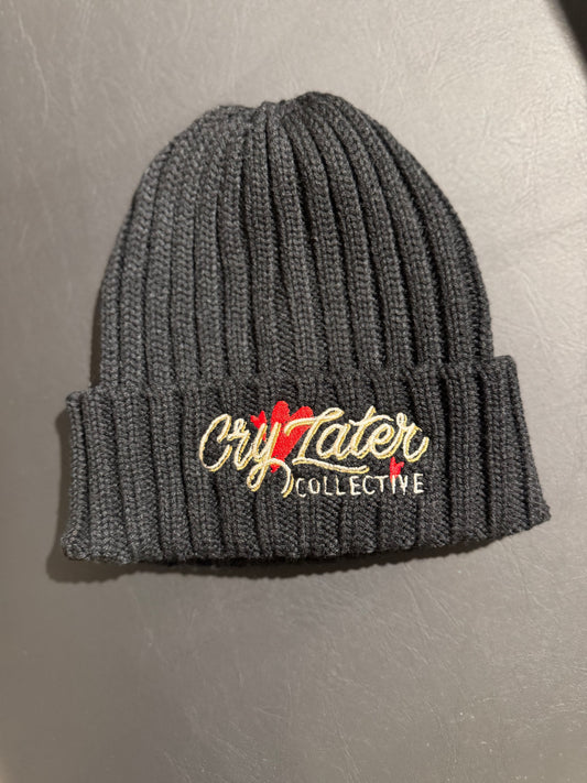 Cry Later Collective Beanie