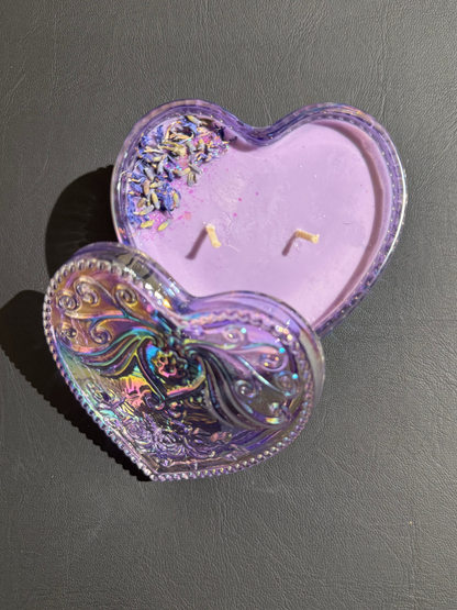 Cry Later Candle - Purple Heart