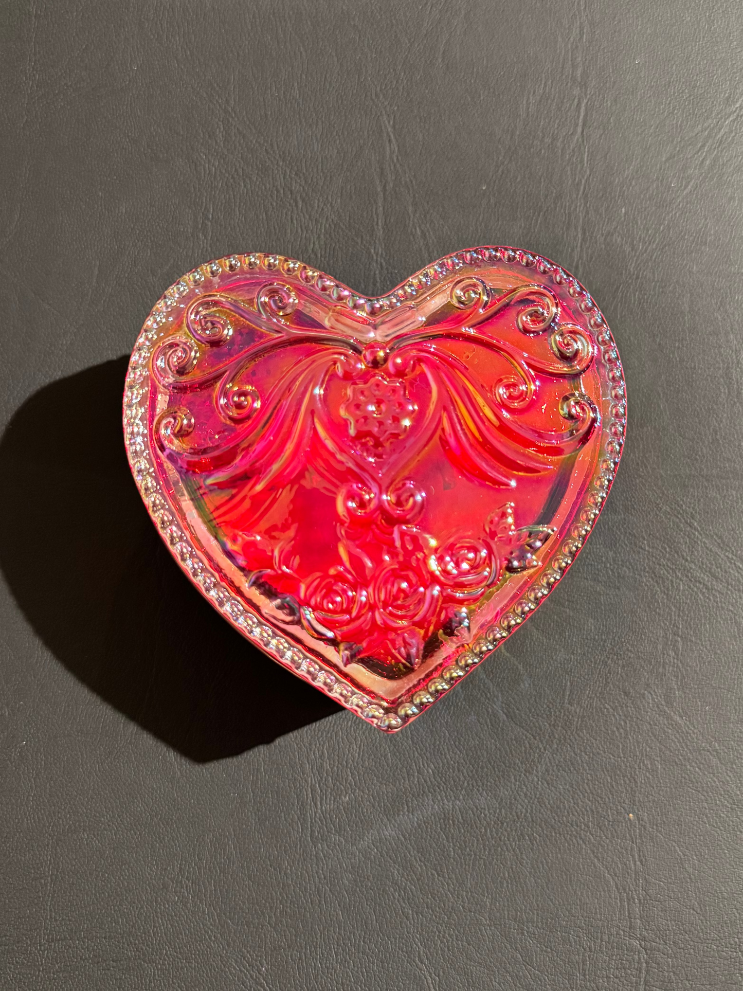 Cry Later Candle - Red Heart