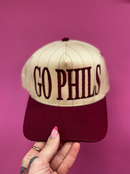 Go Phils Pinstripe Hat