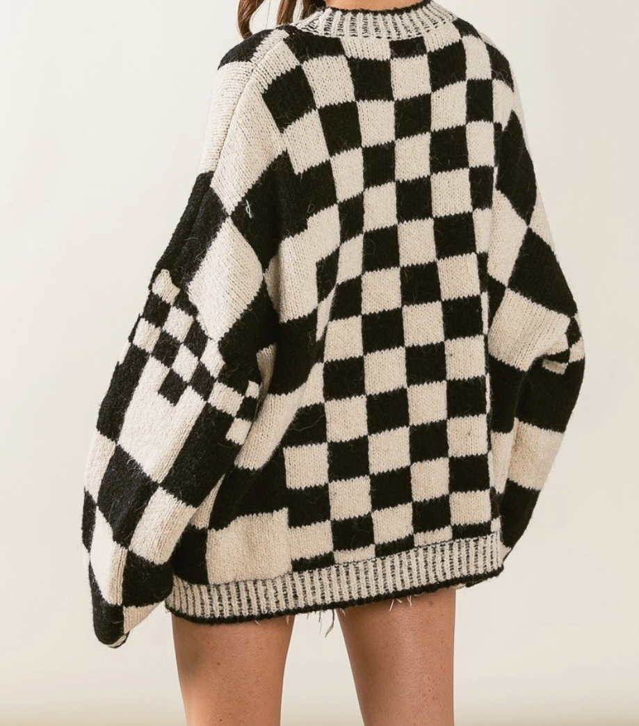 Checkmate Sweater