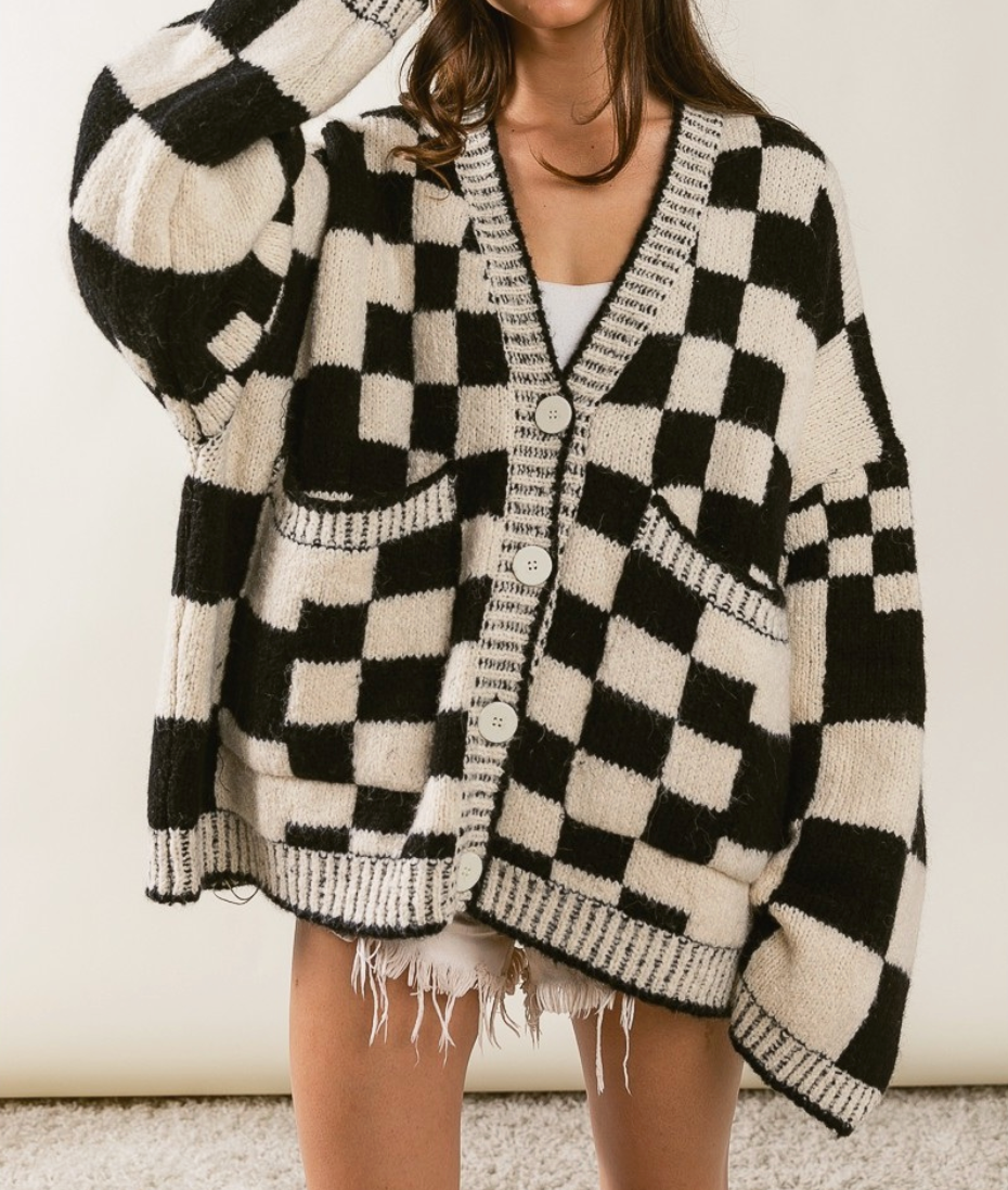 Checkmate Sweater