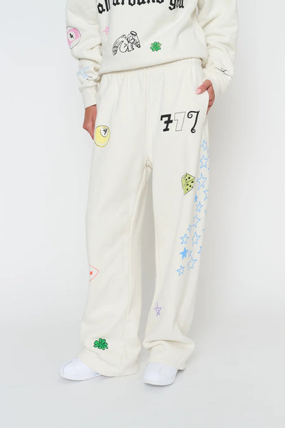 Angels Surround You Wide Leg Sweatpants