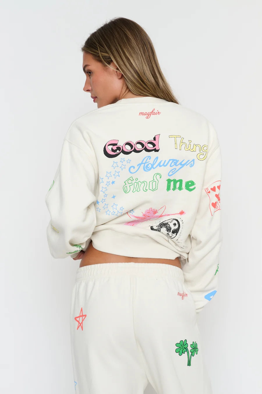 Angels Surround You Classic Crewneck