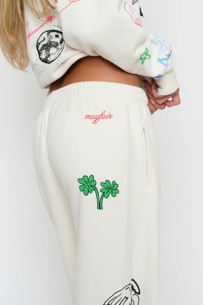 Angels Surround You Wide Leg Sweatpants