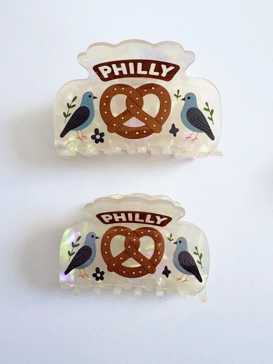 Philly Pigeon Claw Clip