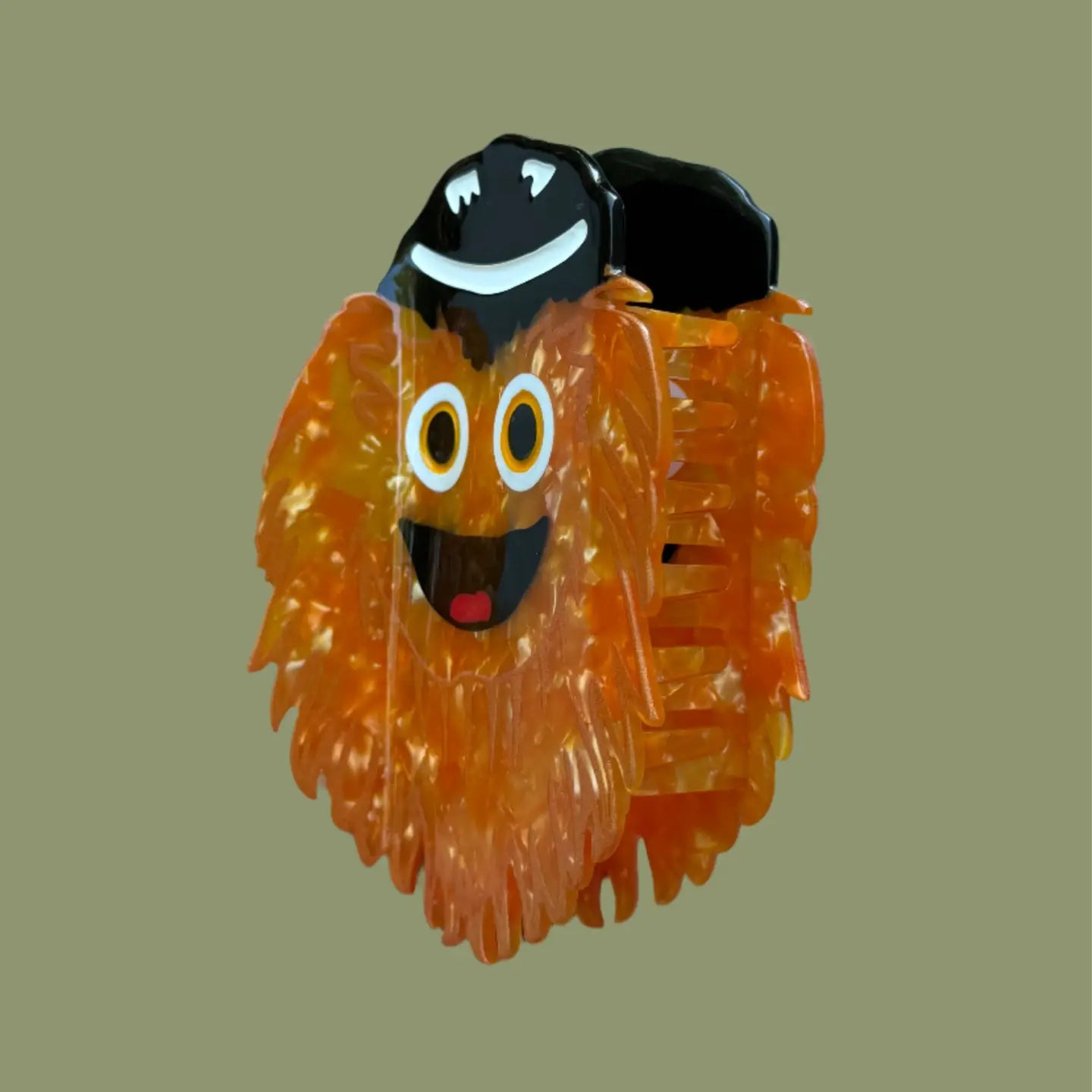 Orange Mascot Clip