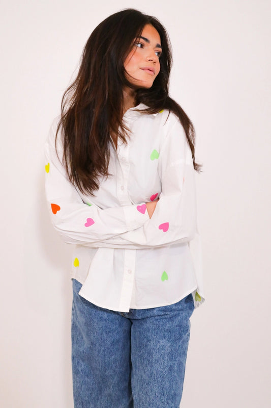 Heart on Your Sleeve Button Up